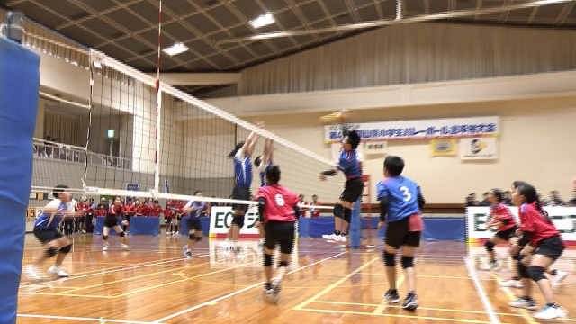 ECCジュニアCUP<br/>
第45回岡山県小学生バレーボール選手権大会