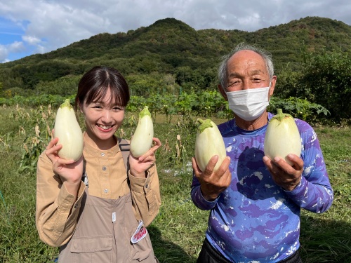 難波リポーターと谷口さん