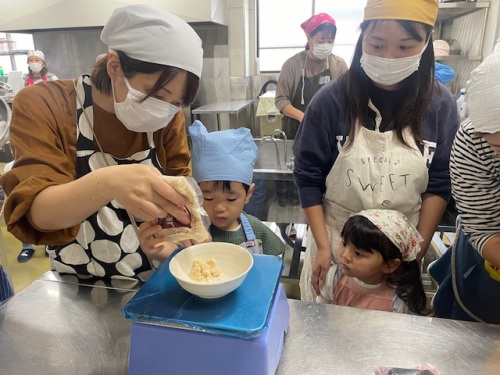 調理実習の様子