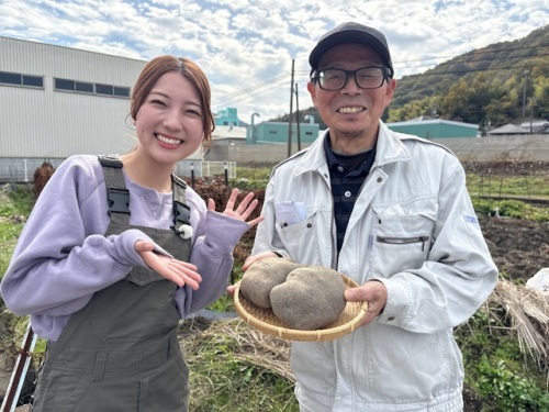 古米リポーターと加藤さん