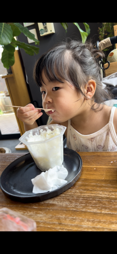 猛暑のかき氷 | 備前市　ひなちゃんさん