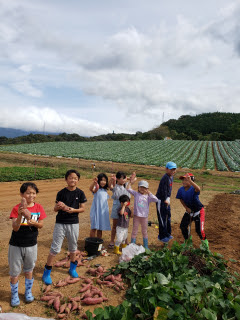 秋の味覚！！さつま芋掘り！！ | 津山市　てるえみさん