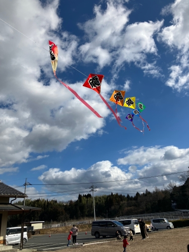 凧揚げ | 勝央町　コムママさん